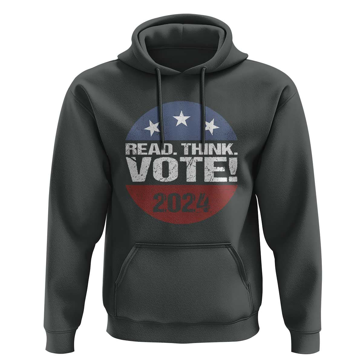 Vote 2024 Hoodie Read Think Vote TS09