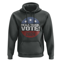 Vote 2024 Hoodie Read Think Vote TS09