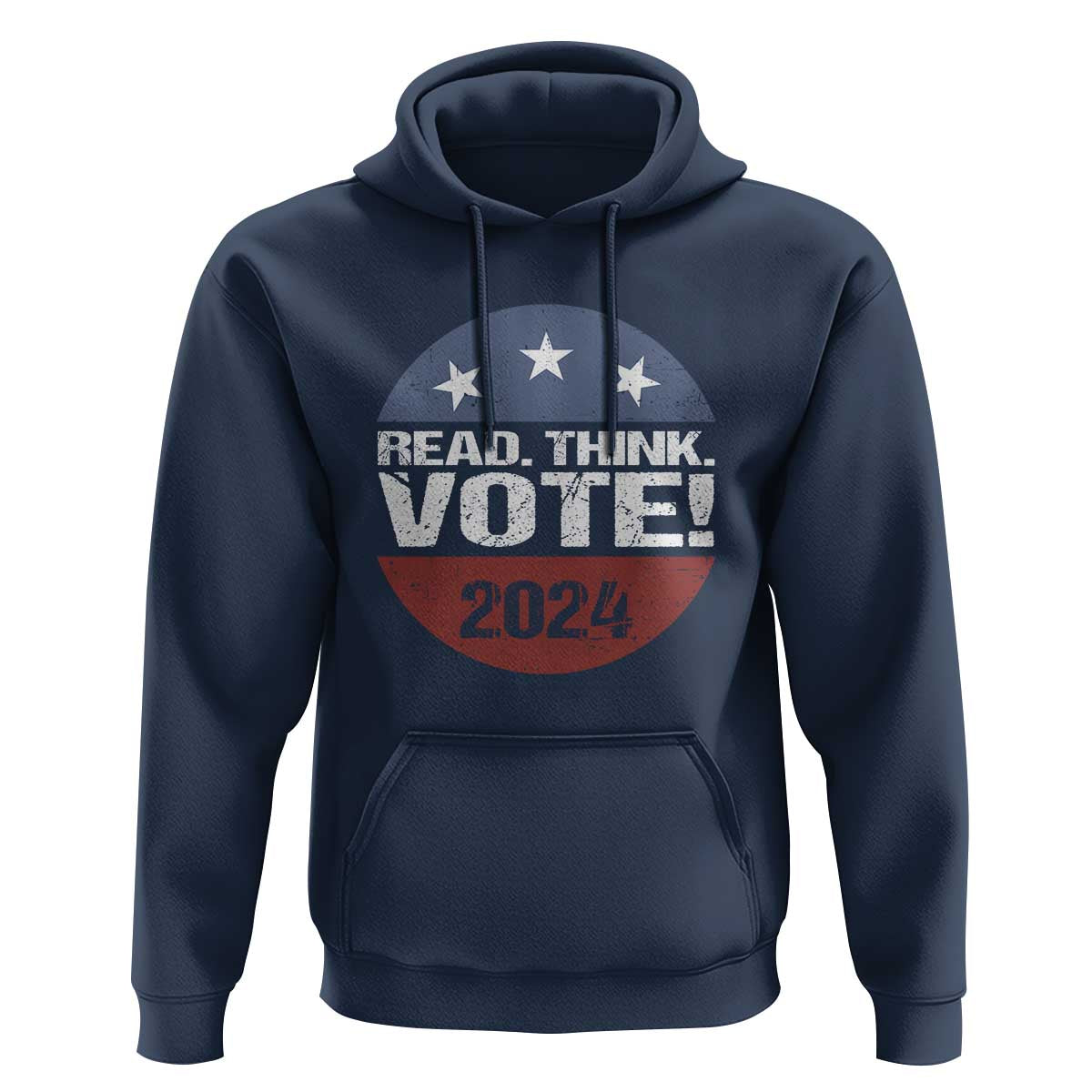 Vote 2024 Hoodie Read Think Vote TS09