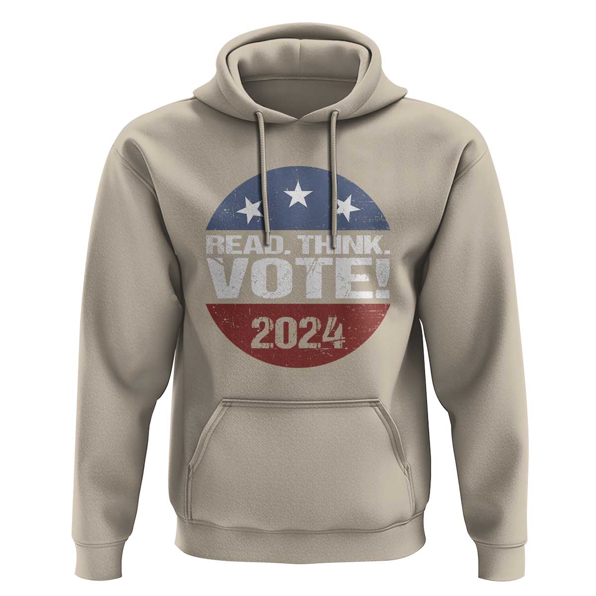 Vote 2024 Hoodie Read Think Vote TS09