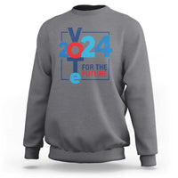 Vote 2024 Sweatshirt For The Future - Wonder Print Shop