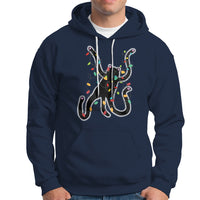Christmas Funny Pussy-Cat Black Cat Lover Hoodie - Wonder Print Shop