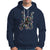 Christmas Funny Pussy-Cat Black Cat Lover Hoodie - Wonder Print Shop