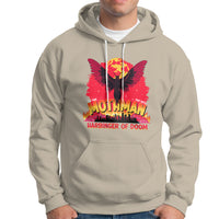 Mothman Harbinger of Doom! City Night Cryptid Creature Hoodie - Wonder Print Shop