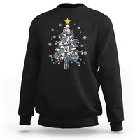 Skull Christmas Tree Cool Christmas Skeleton Sweatshirt - Wonder Print Shop