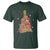 Funny Capybara Christmas Tree T Shirt - Wonder Print Shop