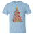 Funny Capybara Christmas Tree T Shirt - Wonder Print Shop