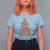 Funny Capybara Christmas Tree T Shirt For Women - Wonder Print Shop