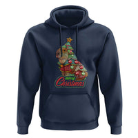 Cute Capybara Christmas Tree Hoodie