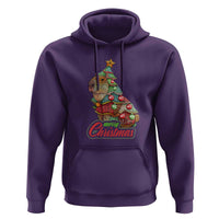Cute Capybara Christmas Tree Hoodie