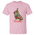 Cute Capybara Christmas Tree T Shirt - Wonder Print Shop