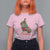 Cute Capybara Christmas Tree T Shirt For Women - Wonder Print Shop