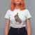 Cute Capybara Christmas Tree T Shirt For Women - Wonder Print Shop