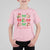 Funny Capybara Christmas T Shirt For Kid Cute Capy Coquette Bow - Wonder Print Shop