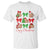Funny Capybara Christmas T Shirt Cute Capy Coquette Bow - Wonder Print Shop