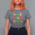 Funny Capybara Christmas T Shirt For Women Cute Capy Coquette Bow - Wonder Print Shop