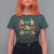 Funny Capybara Christmas T Shirt For Women Cute Capy Coquette Bow - Wonder Print Shop