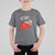 Funny Capybara Christmas T Shirt For Kid Don't Worry Be Capy - Wonder Print Shop