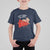Funny Capybara Christmas T Shirt For Kid Don't Worry Be Capy - Wonder Print Shop