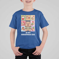 Funny Capybara Christmas T Shirt For Kid In My Christmas Era - Wonder Print Shop