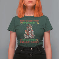 Squirrel Christmas T Shirt For Women It's A Funny Squeaky Sound - Wonder Print Shop