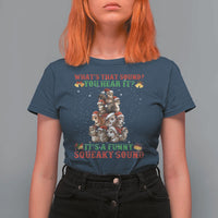 Squirrel Christmas T Shirt For Women It's A Funny Squeaky Sound - Wonder Print Shop