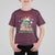 Funny Christmas Raccoon T Shirt For Kid Sorta Merry Sorta Feral Merry Trashmas - Wonder Print Shop