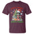 Funny Christmas Raccoon T Shirt Sorta Merry Sorta Feral Merry Trashmas - Wonder Print Shop