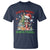 Funny Christmas Raccoon T Shirt Sorta Merry Sorta Feral Merry Trashmas - Wonder Print Shop