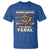 Funny Christmas Raccoon T Shirt Sorry Santa I've Been Feral - Wonder Print Shop