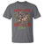 Funny Christmas Raccoon T Shirt Sorry Santa I've Been Feral Reindeer - Wonder Print Shop