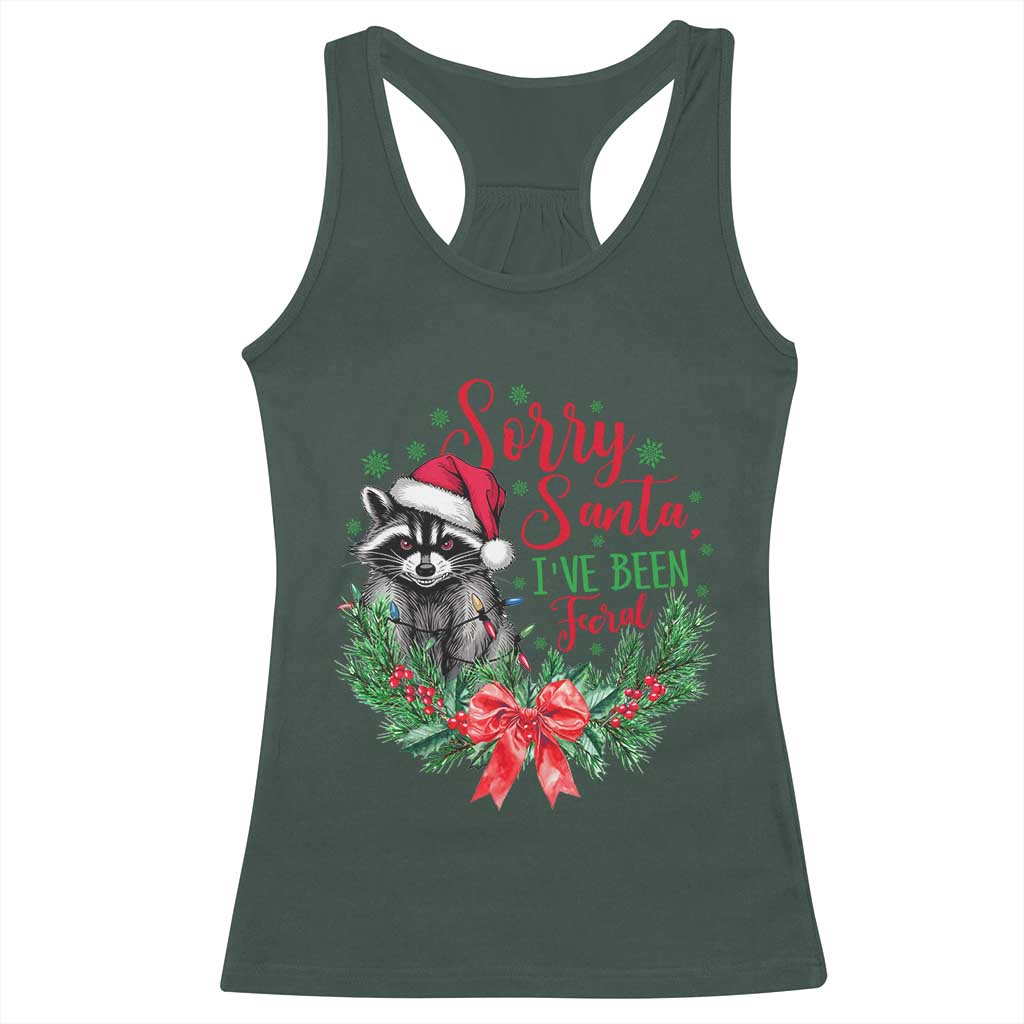 Funny Christmas Racerback Tank Top