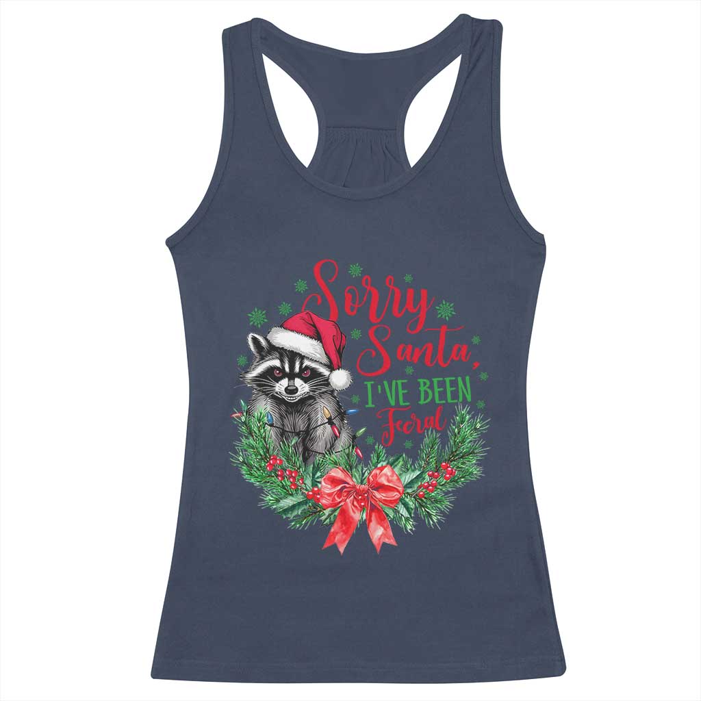 Funny Christmas Racerback Tank Top