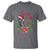 Funny Christmas T Shirt Sorry Santa I've Been Feral Raccoon - Wonder Print Shop