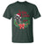 Funny Christmas T Shirt Sorry Santa I've Been Feral Raccoon - Wonder Print Shop