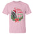 Funny Christmas T Shirt Sorry Santa I've Been Feral Raccoon - Wonder Print Shop