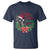 Funny Christmas T Shirt Sorry Santa I've Been Feral Raccoon - Wonder Print Shop