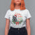 Funny Christmas T Shirt For Women Sorry Santa I've Been Feral Raccoon - Wonder Print Shop