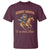 Funny Christmas Raccoon T Shirt Sorry Santa I've Been Feral Cowboy - Wonder Print Shop