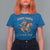 Funny Christmas Raccoon T Shirt For Women Sorry Santa I've Been Feral Cowboy - Wonder Print Shop