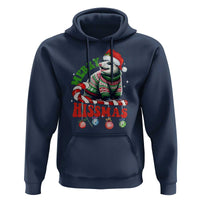 Funny Christmas Opossum Hoodie Merry Hissmass