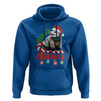 Funny Christmas Opossum Hoodie Merry Hissmass
