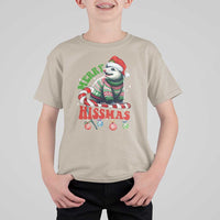 Funny Christmas Opossum T Shirt For Kid Merry Hissmass - Wonder Print Shop