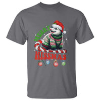 Funny Christmas Opossum T Shirt Merry Hissmass - Wonder Print Shop