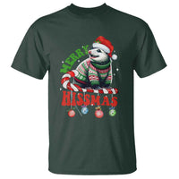 Funny Christmas Opossum T Shirt Merry Hissmass - Wonder Print Shop