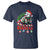 Funny Christmas Opossum T Shirt Merry Hissmass - Wonder Print Shop