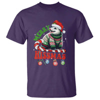 Funny Christmas Opossum T Shirt Merry Hissmass - Wonder Print Shop