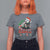Funny Christmas Opossum T Shirt For Women Merry Hissmass - Wonder Print Shop