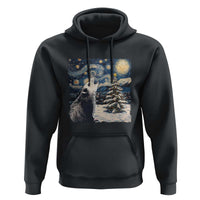Christmas Starry Night Opossum Hoodie