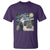 Christmas Starry Night Opossum T Shirt - Wonder Print Shop